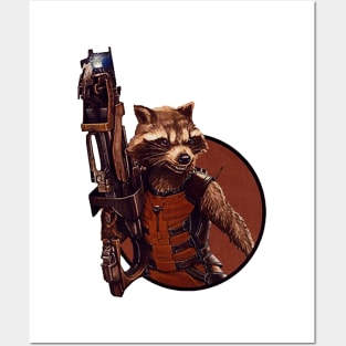 Rocket Raccoon Posters and Art